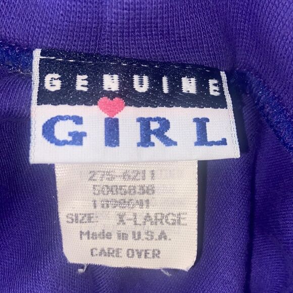 Genuine Girl Vintage 💯 Cotton Made In USA Size XL - Picture 12 of 13